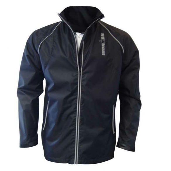 Ironman running jacket black-white IMRUNJACKBLKWHT